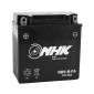 BATTERIE 12V 9 Ah NB9-B NHK FA SANS ENTRETIEN PRETE A L'EMPLOI (Lg135xL75xH139mm) (ACTIVEE EN USINE - QUALITE PREMIUM - EQUIVALENT YB9-B) 3700948209653