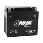 BATTERIE 12V 10 Ah NTX12 NHK FA SANS ENTRETIEN PRETE A L'EMPLOI (Lg150xL87xH130mm) (ACTIVEE EN USINE - QUALITE PREMIUM - EQUIVALENT YTX12-BS) 3700948209660