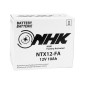 BATTERY 12V 10 Ah NTX12 FA NHK MF FACTORY ACTIVATED MAINTENANCE FREE "READY TO USE" (Lg151xWd87xH131) (FACTORY ACTIVATED - PREMIUM QUALITY - EQUALS YTX12-BS)