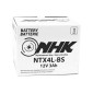 BATTERIE 12V 3 Ah NTX4L-BS NHK MF SANS ENTRETIEN LIVRE AVEC PACK ACIDE (Lg114xL71xH86mm) (QUALITE PREMIUM - EQUIVALENT YTX4L-BS)