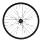 ROUE GRAVEL / ROUTE DISQUE BLOCAGE 700 PULSE 19 ARRIERE MOYEU SHIMANO DEORE M475 DISQUE 6 TROUS NOIR CASSETTE HG-M 11/10/9V TUBELESS READY JANTE 19C 32 RAYONS NOIR 3660429017491