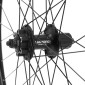 ROUE GRAVEL / ROUTE DISQUE BLOCAGE 700 PULSE 19 ARRIERE MOYEU SHIMANO DEORE M475 DISQUE 6 TROUS NOIR CASSETTE HG-M 11/10/9V TUBELESS READY JANTE 19C 32 RAYONS NOIR 3660429017491