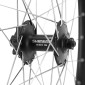 ROUE VTC / CARGO / VAE / E-BIKE / LONGTAIL DISQUE BLOCAGE 700 x 35 - 28" VELOX KARGO L MOYEU SHIMANO DEORE M475 AVANT NOIR DISQUE 6 TROUS (RENFORCE) JANTE 25C 32 RAYONS INOX -MAX LOAD 225KG- 3660429071271