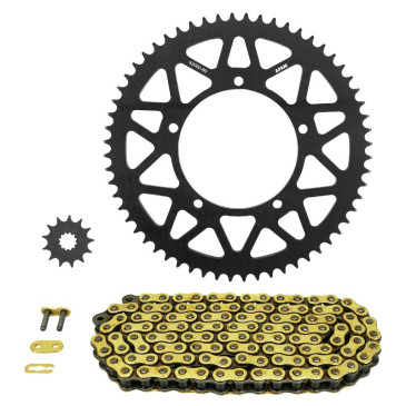 KIT CHAINE ADAPTABLE SHERCO 50 SM R 2021> 428 11x60 (DIAM COURONNE 110/125/8.5) (DEMULTIPLICATION ORIGINE) -AFAM- 5400598231827