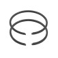 SEGMENT CYCLO ADAPTABLE PIAGGIO 50 CIAO PX (38,40 mm) FONTE (JEU) 3701213406982