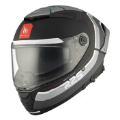 CASQUE INTEGRAL MT THUNDER 4 SV R25 B2 GRIS/NOIR MAT M (DOUBLE ECRANS / PINLOCK READY) (ECE 22.06) 8434639211537