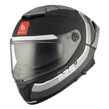 CASQUE INTEGRAL MT THUNDER 4 SV R25 B2 NOIR/GRIS MAT XXL (2XL) (DOUBLE ECRANS / PINLOCK READY / FOGOFF READY) (ECE 22.06) 8434639211568