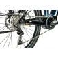 VELO ELECTRIQUE/VAE VTT 29 LEADER FOX AXEN 2023 TOUT SUSPENDU HOMME BLEU MAT 10V MOTEUR CENTRAL PANASONIC GX ULTIME 36V 95Nm BATTERIE 20Ah (CADRE 17,5" - H45cm - M - ADULTE DE 168cm à 178cm) 8592826034670