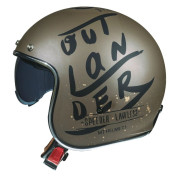 CASQUE JET MT LE MANS 2 SV OUTLANDER MARRON MAT XS 3700948190449