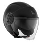CASQUE JET MT VIALE SV S DOUBLE ECRANS UNI NOIR BRILLANT S (ECE 22.06) 8434639172418