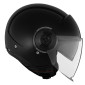 CASQUE JET MT VIALE SV S DOUBLE ECRANS UNI NOIR BRILLANT S (ECE 22.06) 8434639172418