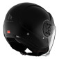 CASQUE JET MT VIALE SV S DOUBLE ECRANS UNI NOIR BRILLANT S (ECE 22.06) 8434639172418