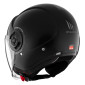 CASQUE JET MT VIALE SV S DOUBLE ECRANS UNI NOIR BRILLANT S (ECE 22.06) 8434639172418