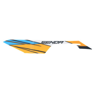 AUTOCOLLANT/STICKER/DECOR CARENAGE SOUS SELLE GAUCHE ORIGINE DERBI 50 SENDA X TREME 2018> -2H003566-