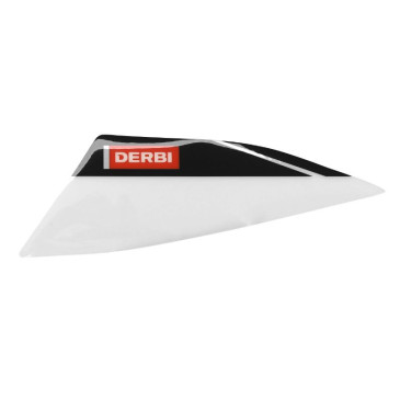 AUTOCOLLANT/STICKER/DECOR CARENAGE ARRIERE GAUCHE ORIGINE DERBI 50 SENDA X TREME 2018> -2H003110-