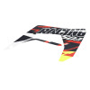 AUTOCOLLANT/STICKER/DECOR CONVOYEUR DROIT RACING ORIGINE DERBI 50 SENDA SM RACING 2018> -2H002306-