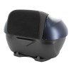 TOP CASE 36L VENDU AVEC LE SUPPORT+DOSSERET ORIGINE PIAGGIO 300-400 BEVERLY 2021> NOIR TEMPESTA N12 -CM323304-