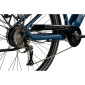 VELO ELECTRIQUE/VAE VTC 29 LEADER FOX SANDY HOMME BLEU MAT 9V MOTEUR ROUE AR BAFANG 36V 45Nm BATTERIE 20Ah (19'' - H48cm - TAILLE L - POUR ADULTE DE 178cm à 185cm) 8592826042088