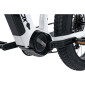 VELO ELECTRIQUE/VAE VTT FAT BIKE 26 LEADER FOX BRAGA BLANC 9V MOTEUR CENTRAL BAFANG M510 36V 95Nm BATTERIE 23,2Ah (20'' - H47cm - TAILLE L - POUR ADULTE DE 178cm à 185cm) 8592826042989