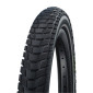 PNEU CARGO / CITY 16 X 2.15 SCHWALBE PICK-UP NOIR TR DOUBLE DEFENSE (55-305) COMPATIBLE VAE (POIDS MAX 115kgs)