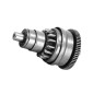 LANCEUR DE DEMARREUR SCOOT ADAPTABLE PEUGEOT 50 KISBEE 4T/KYMCO 50 AGILITY 4T/SYM 50 ORBIT 4T/SCOOT 50 CHINOIS 4T GY6, 139QMB (14/65 DTS) -P2R 3700948207895