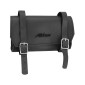 SACOCHE DE SELLE VELO VINTAGE STYLE CUIR NOIR 16x8.5x3.5cm 3700948178805