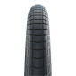 PNEU VTT URBAIN 16 X 2.00 SCHWALBE BIG APPLE NOIR TR (50-305) RENFORT RACEGUARD FLANC REFLEX COMPATIBLE VAE 4026495709804