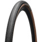PNEU GRAVEL 700 X 40 HUTCHINSON OVERIDE REINFORCED+ NOIR/MARRON TUBELESS/TUBETYPE RENFORCE TS (40-622) 3248382091729