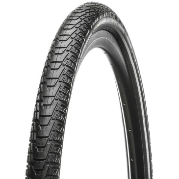 PNEU VTC URBAIN / VAE 700 x 37 HUTCHINSON HAUSSMANN INFINITY PROTECT NOIR TR REINFORCED 5mm FLANC REFLEX (37-622) HOMOLOGUE VAE e50 3248382082475
