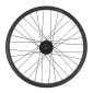 ROUE VTT 20" TRUCKY CARGO / VAE / E-BIKE / LONGTAIL ARRIERE NOIR DOUBLE PAROI DISQUE 6 TROUS CASSETTE 10/9/8V. (RENFORCE) JANTE 30C 32 RAYONS DIAMETRE 2.3mm