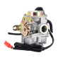 CARBURATEUR SCOOT ADAPTABLE SCOOT 50 CHINOIS 4T GY6,139QMB/KYMCO 50 AGILITY 4T/PEUGEOT 50 V-CLIC 4T/SYM 50 ORBIT 4T/BAOTIAN 50 BT49QT 4T (DIAM 19mm) -P2R QUALITE PREMIUM- 3700948089651