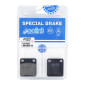 PLAQUETTE DE FREIN POLINI POUR PEUGEOT 50 VIVACITY 2008> AV / DAELIM 50 S-FIVE 2001>, 125 S2 2005> / HONDA 50 CRM 1988>1992 (L 41,5mm - H 45mm - P 7,5mm) (174.0083) (ORIGINAL) 8054705124402