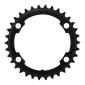 PLATEAU ROUTE 4BRA D.110 POUR SHIMANO RS510 ORIGINE 34DTS INTERIEUR 11V. NOIR 4524667771340