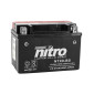 BATTERIE 12V 8 Ah NTX9-BS NITRO MF SANS ENTRETIEN AVEC PACK ACIDE (Lg150xL87xH105mm) (EQUIVALENT YTX9-BS)