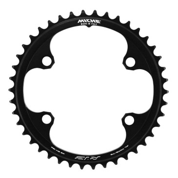 PLATEAU ROUTE 4BRA D.110 POUR SHIMANO 105 R7100 / ULTEGRA R8100 MICHE 42DTS INTERIEUR NOIR 12V. 8054521672811
