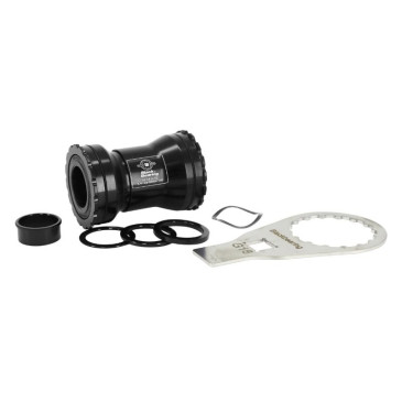 CUVETTE INTEGRE BOITIER VTT/ROUTE A EMBOITER BLACKBEARING ROULEMENT SUPERIEUR B5 BOITE DE 68/92 DIAM 46 AXE 24mm ET 24/22mm (ADAPTATEUR GXP) 3760290190085