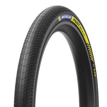 PNEU BMX 20 x 1 3/8 MICHELIN PILOT SX NOIR TR (37-451) 3528707644282