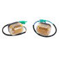 CLIGNOTANT SCOOT ADAPTABLE MBK 50 BOOSTER 1999> AVANT, STUNT 2000> AVANT, ARRIERE / YAMAHA 50 SLIDER 2000> AVANT, ARRIERE TRANSPARENT/NOIR (PAIRE) -P2R- 3700948267325