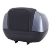 TOP CASE 37L VENDU SANS LE SUPPORT (1B01284) ORIGINE PIAGGIO 400-530 MP3 2022> GRIS TITANIO EZ -CM277547 -CM277548-