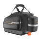 SACOCHE ARRIERE IBERA COMMUNTER BAG NOIR 15L FIXATION PAKRAK ET GIANT (38x22x26cm) - COMPATIBLE AVEC PORTE BAGAGE 205653 ET 205654 4714102190212