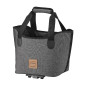 PANIER/SAC AVEC POIGNEES IBERA SHOPPING MIK NOIR 16L FIXATION ARRIERE SYSTEME MIK (24x26.5x26cm) 4714102190304