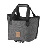 PANIER/SAC AVEC POIGNEES IBERA SHOPPING MIK GRISE 17L FIXATION ARRIERE SYSTEME MIK (24x26.5x26cm) 4714102190304