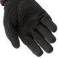 GLOVES " Summer" TUCANO MIKY LADY BLACK/FUCHSIA GRAPHIC -Euro 7 (S) (APPROVED EN 13594:2015-CE) (SCREEN TOUCH FUNCTION)