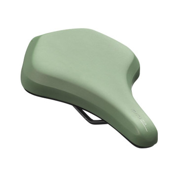 SELLE NEWTON CITY ROY MINIMA VERT 262x190mm RAIL ACIER 3700948257548