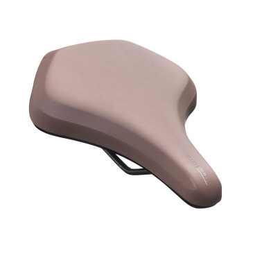 SELLE NEWTON CITY ROY MINIMA MARRON CLAIR 262x190mm RAIL ACIER