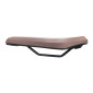 SELLE NEWTON CITY ROY MINIMA MARRON CLAIR 262x190mm RAIL ACIER