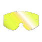 ECRAN MASQUE/LUNETTES CROSS PROGRIP POUR MODELE 3309 RAPID MULTILAYERED JAUNE -ANTI-BUEE/ANTI-RAYURES/ANTI-U.V.