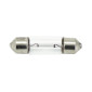 AMPOULE/LAMPE STANDARD 6V 3W CULOT SV7, 8-28 (11X35) NORME C3W NAVETTE BLANC (FEU DE POSITION) (VENDU A L UNITE) -FLOSSER- 4018354001877