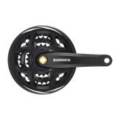 PEDALIER VTT SHIMANO 7/8V. ALTUS NOIR 170mm 42-32-22 AVEC CARTER (BOITIER 123mm) 4524667132684