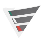 LEFT LATERAL SHIELD STICKER -2H004141-